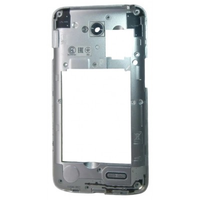 Middle Frame Ring Only For Lg L65 Dual D285 White By - Maxbhi Com