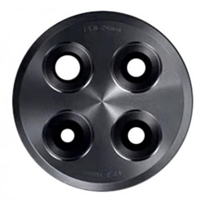 Camera Lens Glass With Frame For Oneplus Ace 3 5g White By - Maxbhi Com