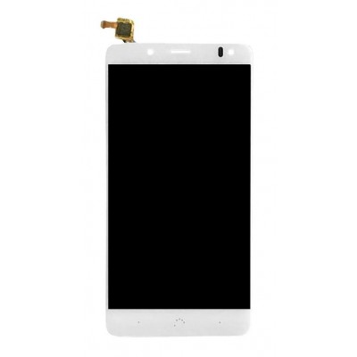 Lcd With Touch Screen For Bq Aquaris V Plus White By - Maxbhi Com