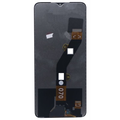 Lcd With Touch Screen For Itel P55 5g White By - Maxbhi Com