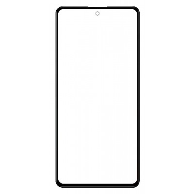 Replacement Front Glass For Xiaomi Redmi Note 12 Pro Speed White By - Maxbhi Com