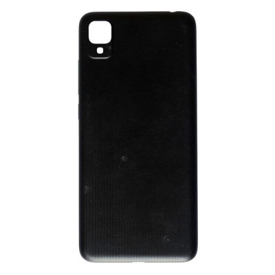Back Panel Cover For Tcl 30 Le Black - Maxbhi Com