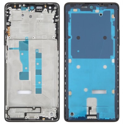 Lcd Frame Middle Chassis For Xiaomi Poco X6 Neo 5g Black By - Maxbhi Com