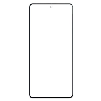 Replacement Front Glass For Xiaomi Poco X6 Neo 5g Black By - Maxbhi Com