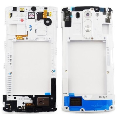 Middle Frame Ring Only For Lg D722k White By - Maxbhi Com