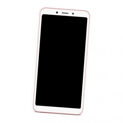 Camera Lens Glass with Frame for Xiaomi Redmi 6A Blue