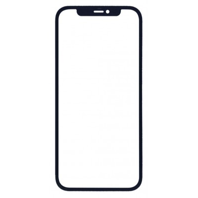 Replacement Front Glass For Apple Iphone 12 Pro White By - Maxbhi Com