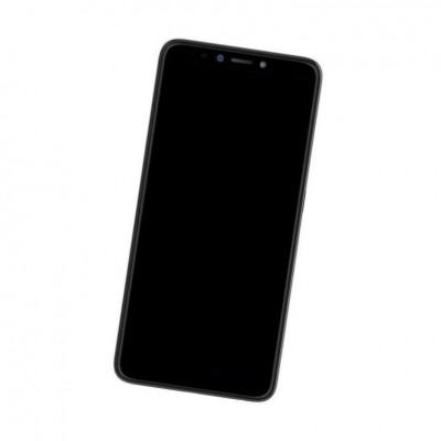 Camera Lens Glass with Frame for Tecno Camon i Twin IA5 Black