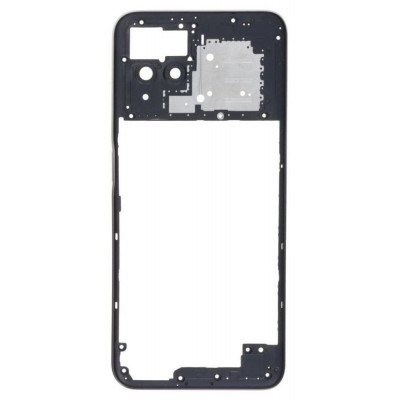 Middle Frame Ring Only For Realme 8i Black By - Maxbhi Com