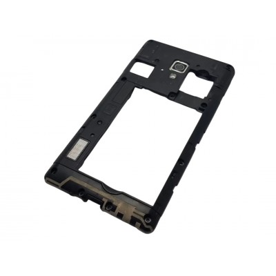Middle Frame Ring Only For Lg Optimus L7 Ii P713 White By - Maxbhi Com