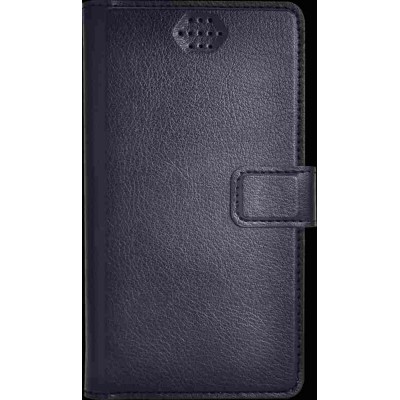 Flip Cover for Intex Aqua V Plus - Black