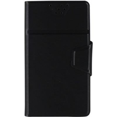 Flip Cover for Videocon Z40 Lite+ - Black
