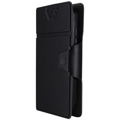 Flip Cover for Zen 303 Quad - Black