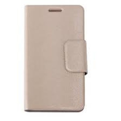 Flip Cover for Zen Ultrafone 402 Play - Gold