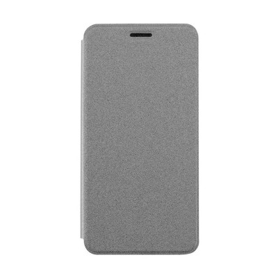 Flip Cover For Lava Iris 415 Grey By - Maxbhi Com