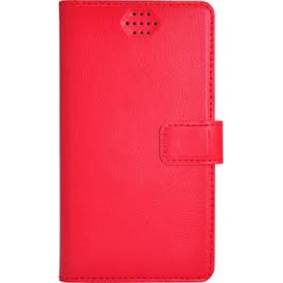 Flip Cover for Celkon Campus A355 - Red