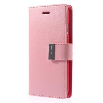 Flip Cover for Lava Iris 354 - Pink