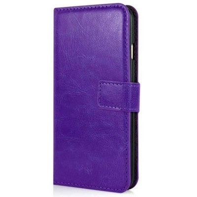 Flip Cover for Lava iris 415 - Purple