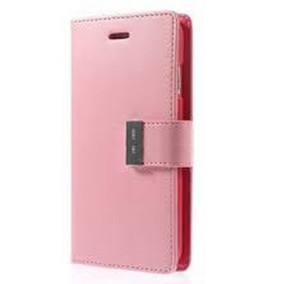 Flip Cover for Lava Iris Fuel 25 - Pink