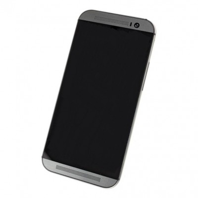 Middle Frame Ring Only for HTC One - M8 - for Windows Grey