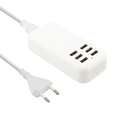 6 Port Multi USB HighQ Fast Charger for Gionee S96 - Maxbhi.com
