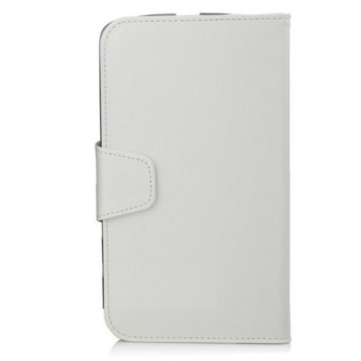 Flip Cover for Celkon Millennia Me Q54 - White