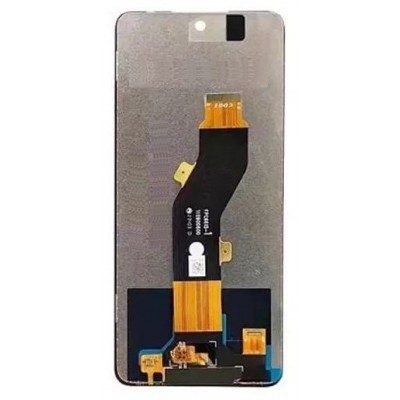 Display for Infinix Hot 40i Black (Combo Folder) by Maxbhi.com