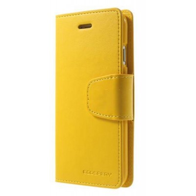 Flip Cover for Celkon Q42 - Yellow