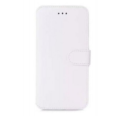Flip Cover for Intex Aqua Pro - White
