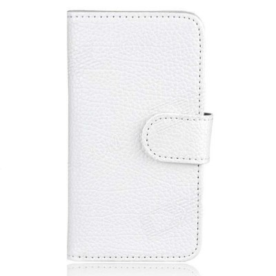 Flip Cover for Lava Iris 100 Lite - White