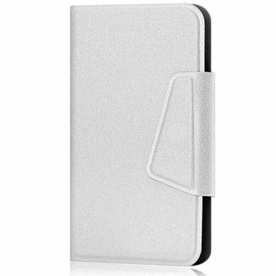 Flip Cover for Lava Iris 348 - White