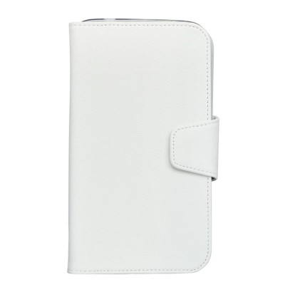 Flip Cover for Lava Iris Icon - White