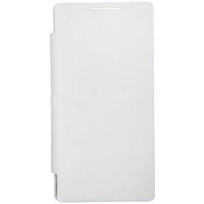 Flip Cover for Maxx GenxDroid7 AX5i - White