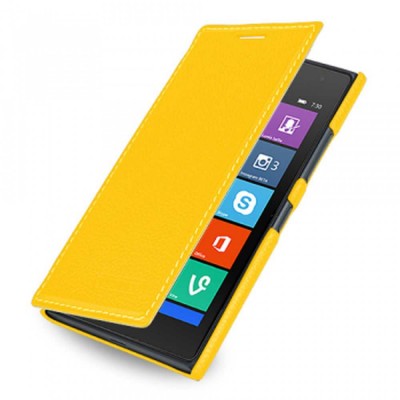 Flip Cover for Nokia Lumia 730 - Yellow