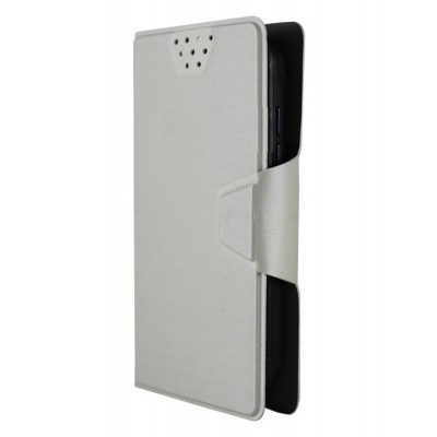 Flip Cover for Videocon Infinium - White