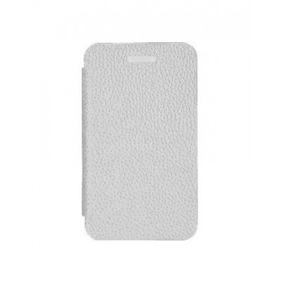 Flip Cover For Intex Cloud Power Plus White By - Maxbhi Com
