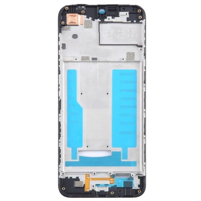 Lcd Frame Middle Chassis For Zte Blade A73 Black By - Maxbhi Com
