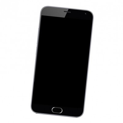 Camera Lens Glass with Frame for Meizu M2 Note Black