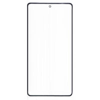 Replacement Front Glass For Motorola Edge 50 Pro Black By - Maxbhi Com