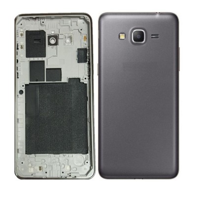 Full Body Housing For Samsung Galaxy Grand Prime 4g Grey - Maxbhi.com