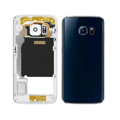 Full Body Housing For Samsung Galaxy S6 Edge Black - Maxbhi Com