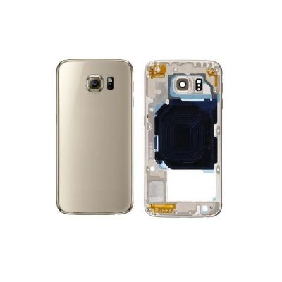 Full Body Housing For Samsung Galaxy S6 Edge Gold Maxbhi Com