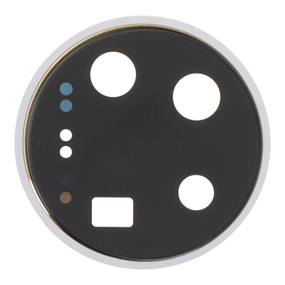 Camera Lens Glass With Frame For Xiaomi 14 Ultra White By - Maxbhi Com