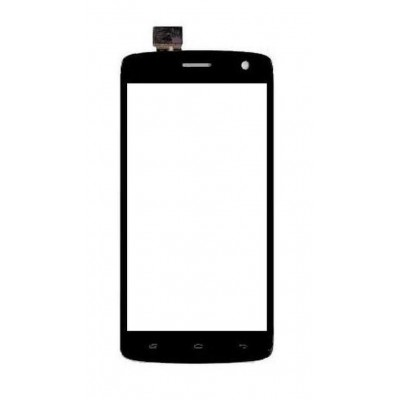 Touch Screen Digitizer For Lava Iris Selfie 50 Black By - Maxbhi.com