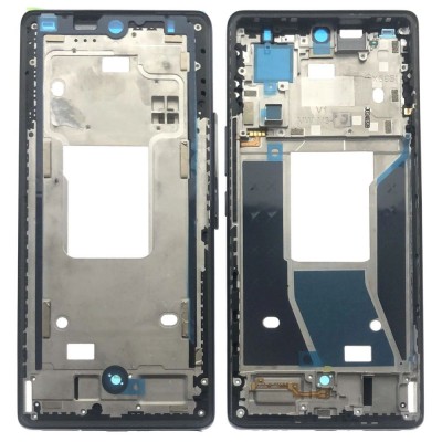 Lcd Frame Middle Chassis For Infinix Note 40 Pro 5g White By - Maxbhi Com