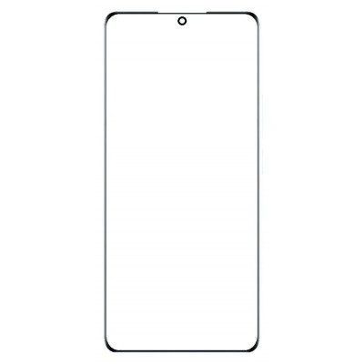 Replacement Front Glass For Realme P1 Pro 5g Black By - Maxbhi Com