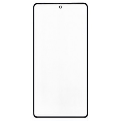 Replacement Front Glass For Vivo V29 5g Black By - Maxbhi Com