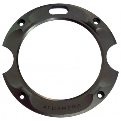 Camera Lens Glass With Frame For Blackview Bl9000 Black By - Maxbhi Com