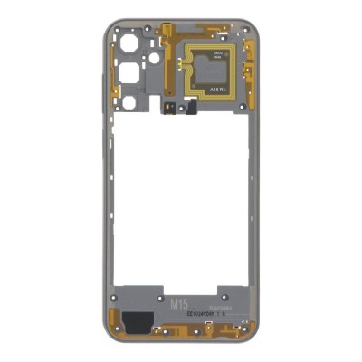 Middle Frame Ring Only For Samsung Galaxy M15 5g Black By - Maxbhi Com