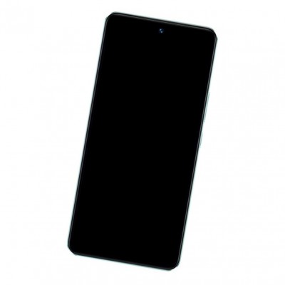 Camera Lens Glass with Frame for Vivo T3 5G Light Blue